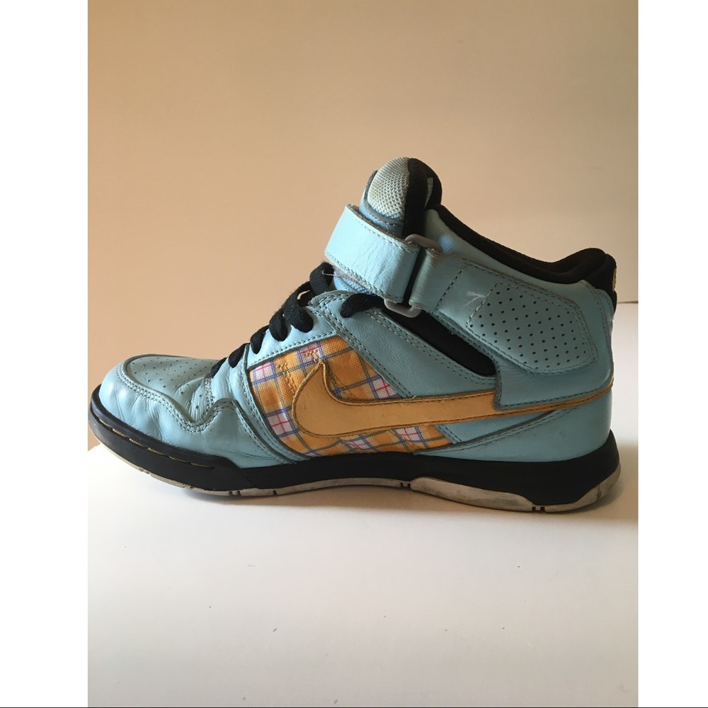 Nike iD custom baby blue air 6.0 high top sneakers size 6.5 - Picture 12 of 12